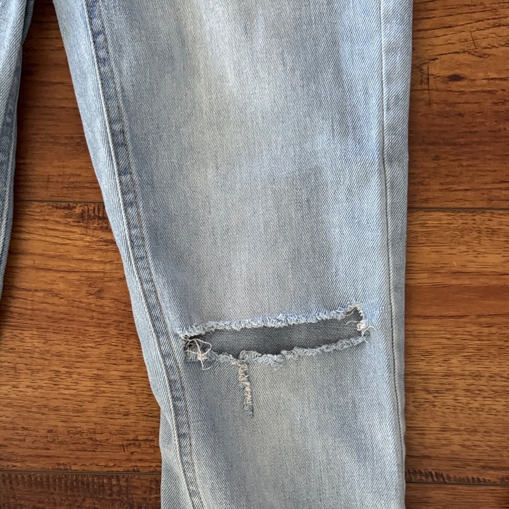 Wild Fable High Rise Slim Straight Blue Jeans - Picture 4 of 9